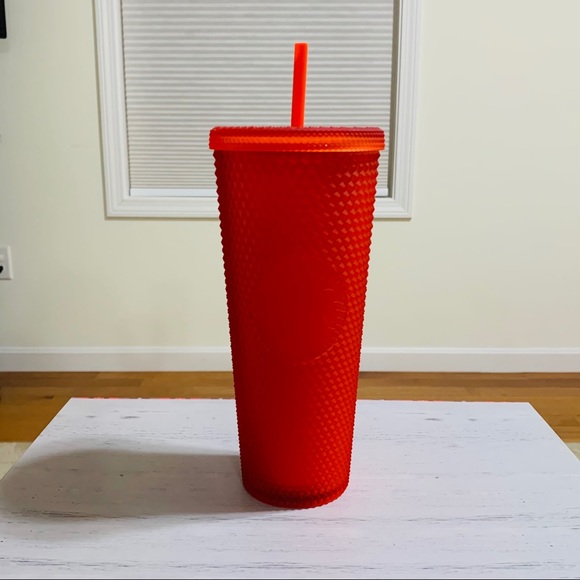 Starbucks Other - Starbucks red matte studded tumbler